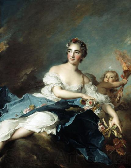 Jean Marc Nattier The Marquise de Vintimille as Aurora